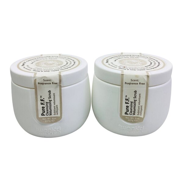 2 Tweakd By Nature Pure Cleansing Volumizing Scrub 8oz Fragrance-Free Treatment - Picture 1 of 3